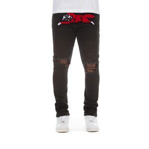 Ice Cream Running Dog Jeans in Black Black Jean 36